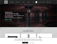 Tablet Screenshot of hommage.com